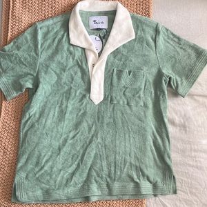 Tombolo short sleeve Terry cloth shirt